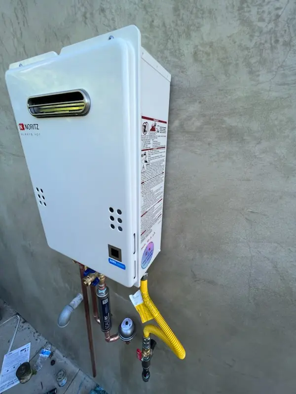 Tankless water heater installation for Holly Hills homes