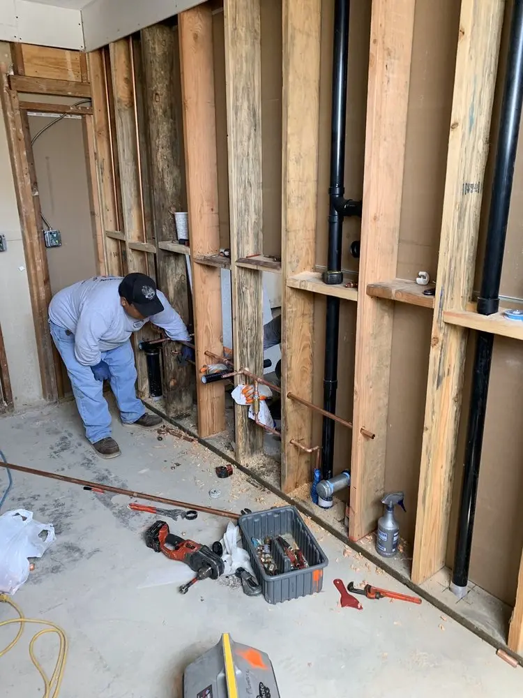 Commercial rough-in plumbing for Water Heater Replacement in Holly Hills